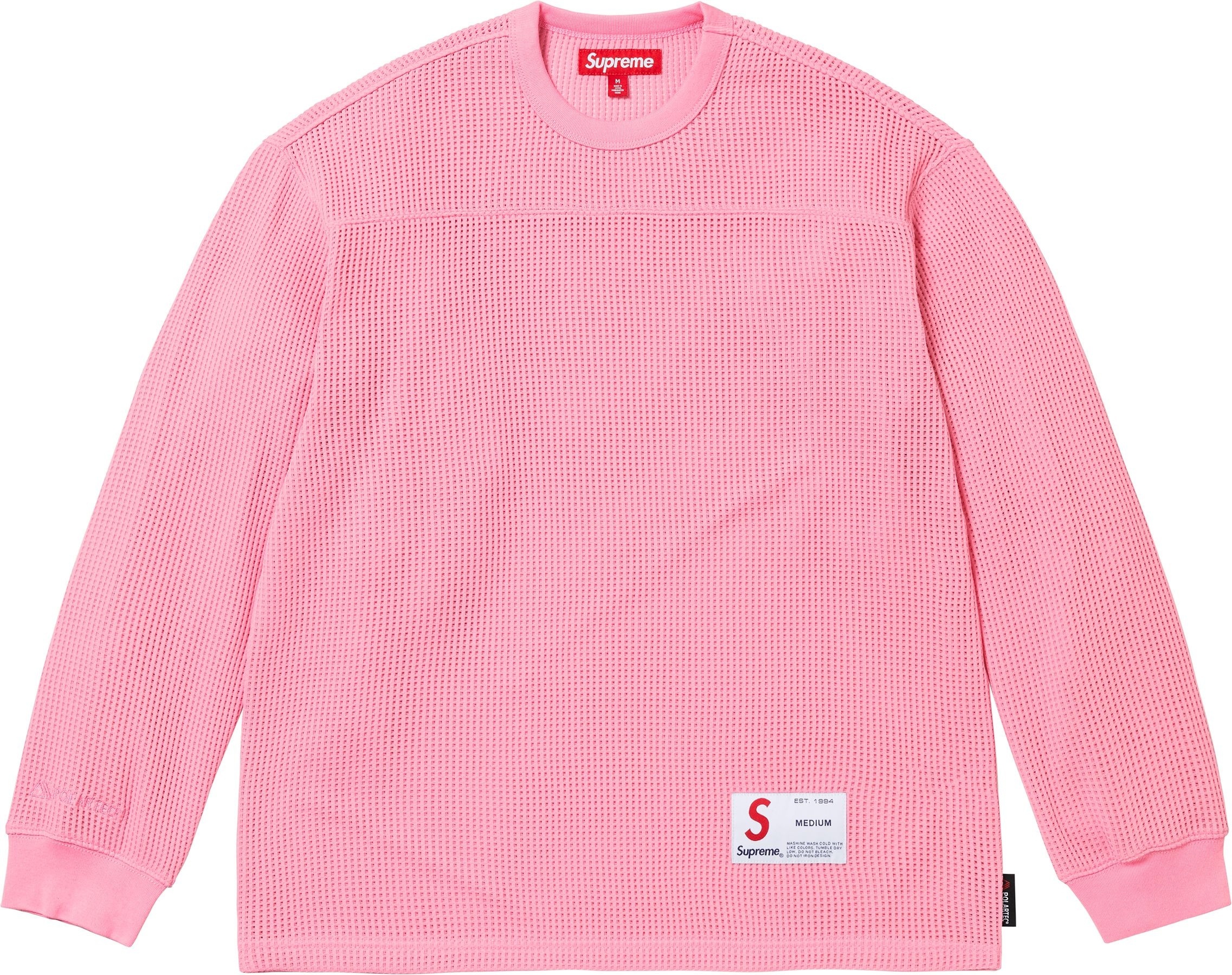 Polartec® Mesh L/S Football Top view 2